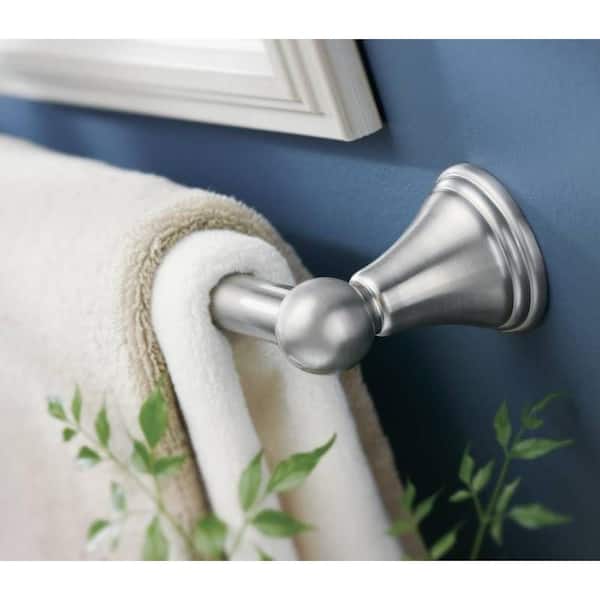 Preston 18 in. Towel Bar in Spot Resist Brushed Nickel