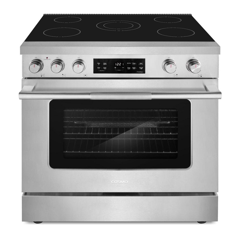 36 in. Stellar Collection 5.8 cu. ft. Electric Range, 5-Burner Ceramic Glass Cooktop, Convection Oven, Stainless Steel price history on PriceWatchPro
