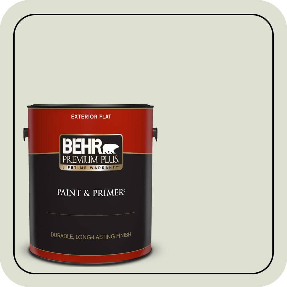 1 gal. #PPU10-12 Whitened Sage Flat Exterior Paint & Primer price history on PriceWatchPro