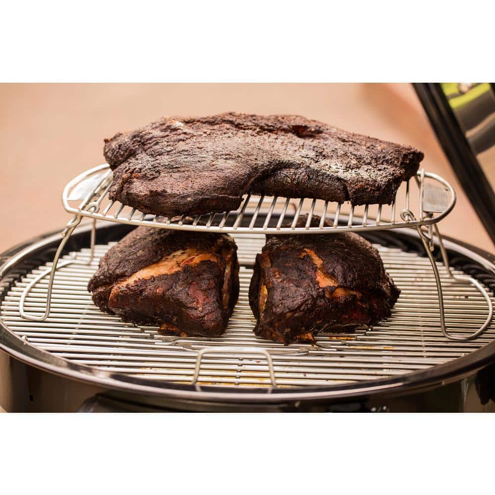 Stainless Steel Expansion Grilling Rack for Barbeque Grills