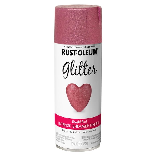 Rust-Oleum 268045-2PK Specialty Glitter Spray, 10.25 Ounce (Pack of 2),  Red, 2 Piece 