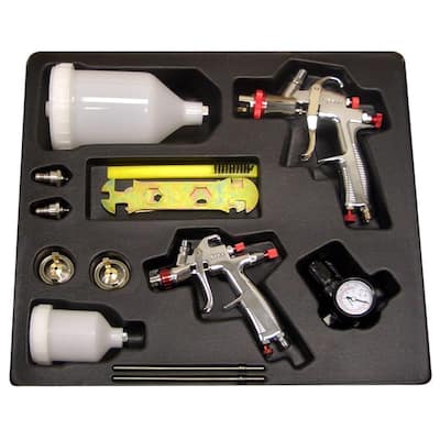 LVLP Gravity Feed Spray Gun Kit