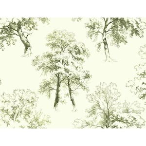 Deciduous Strippable Roll Wallpaper (Covers 60.75 sq. ft.)