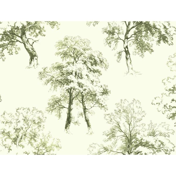 York Wallcoverings Deciduous Strippable Roll Wallpaper (Covers 60.75 sq. ft.)