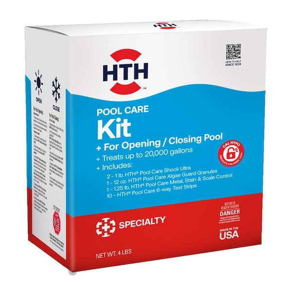 HTH 4 lb. Pool Care Kit