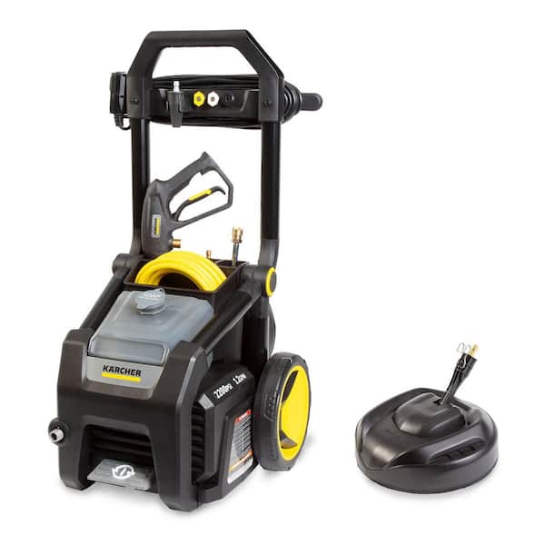 2200 psi 2.07 max. GPM Cold Water K2200PSB Electric Power Washer with Surface Cleaner + Turbo, 15°, 40° and Soap Nozzles