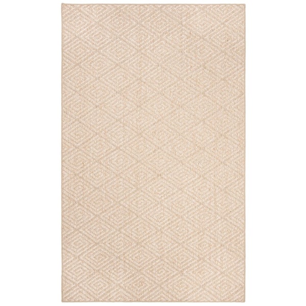Palm Beach 4 ft. x 6 ft. Beige Geometric Area Rug
