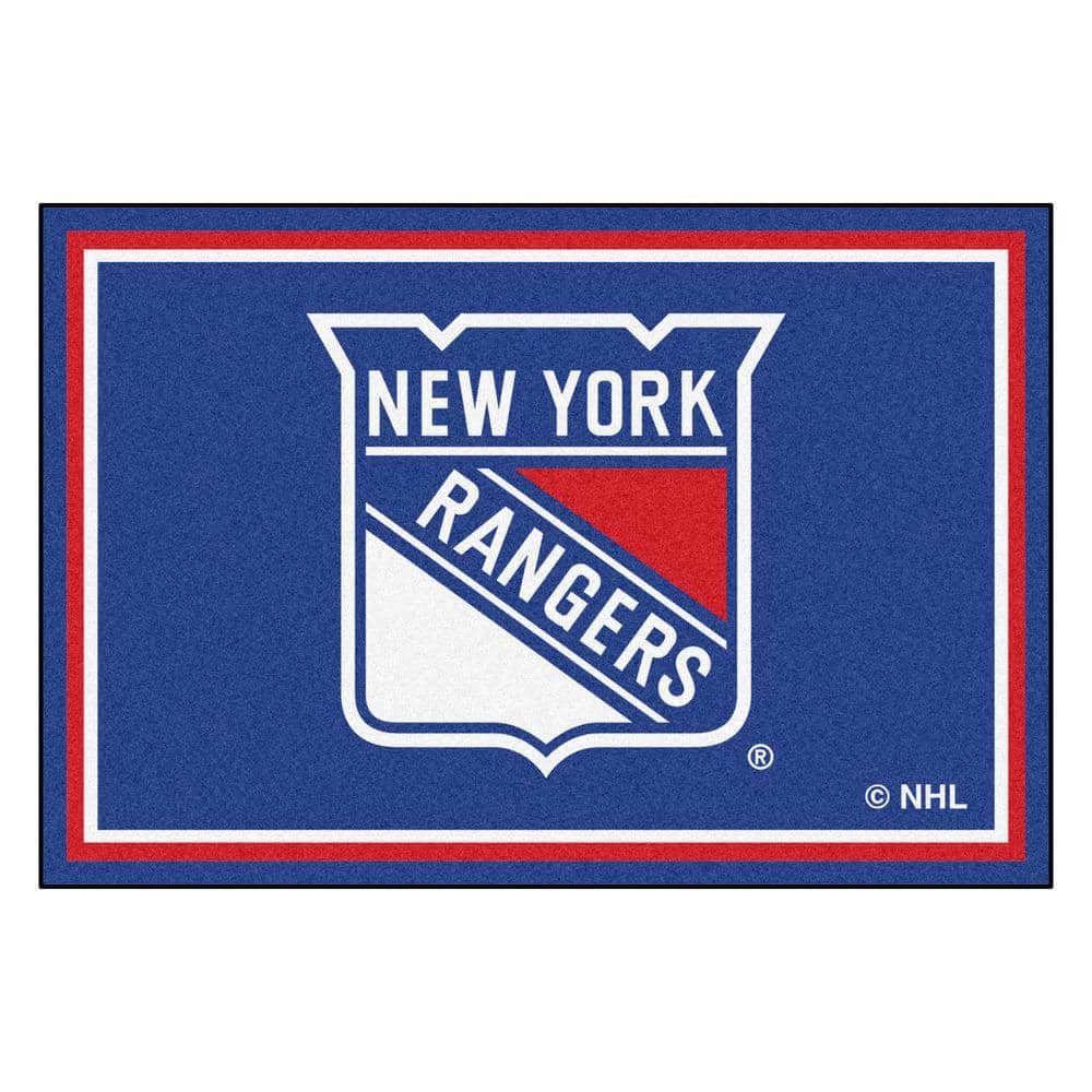 FANMATS New York Rangers ft. x ft. Area Rug 10478 The Home Depot