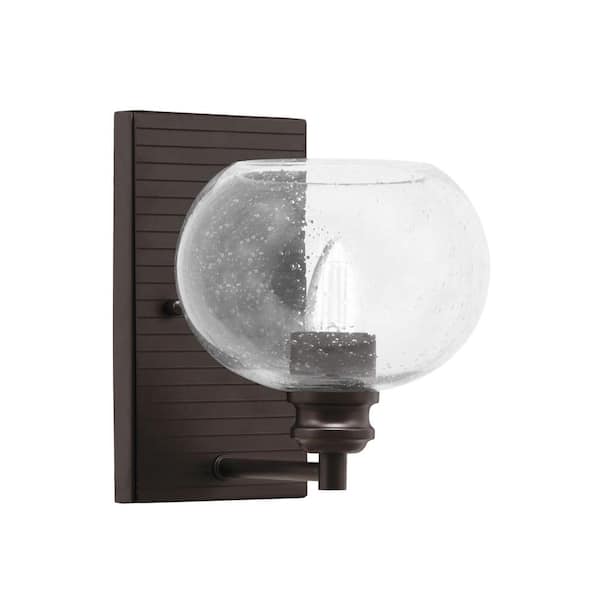 Unbranded Albany 1-Light Espresso Wall Sconce