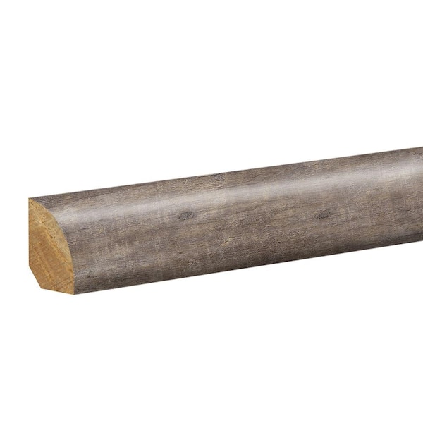 Bradbury 0.62 in. T x 0.75 in. W x 94.5 in. L Textured Wood Look Laminate Moulding/Trim Quarter Round Molding