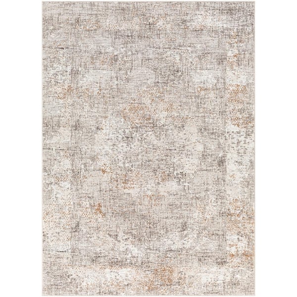 Artistic Weavers Allegro Light Grey 7 ft. x 9 ft. Traditional Indoor Area Rug