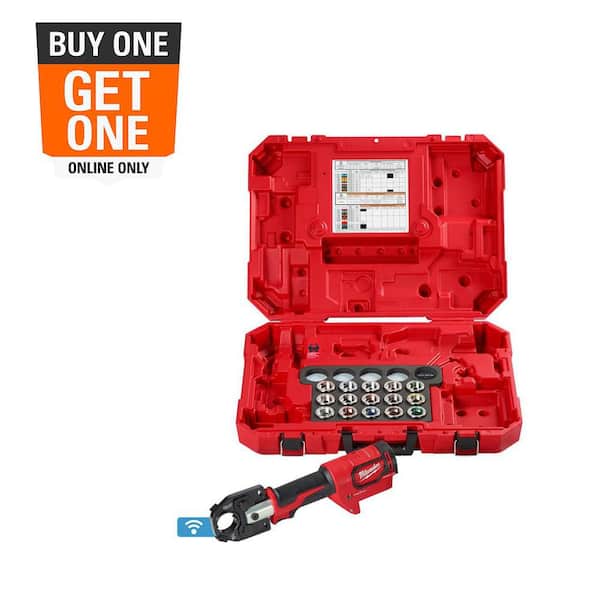 M18 18V Lithium-Ion Cordless FORCE LOGIC 600 MCM Crimper with #8-600 MCM Cu Dies