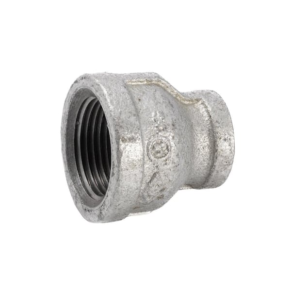 Southland 1 in. x 1/2 in. Galvanized Malleable Iron FPT x FPT Reducing Coupling Fitting
