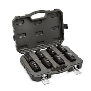 3/4 in. Drive SAE 6-Point Deep Impact Socket Set with Storage Case (8-Piece)