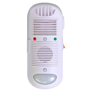 5-in-1 Ultrasonic Electromagnetic Rodent Repeller and Ionizer with Sensor Night Light