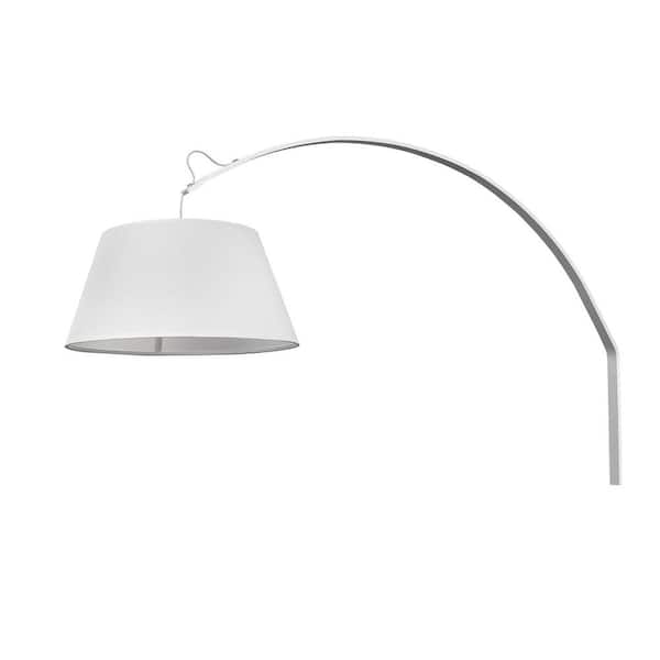 Trend Lighting Della 1-Light White Sconce