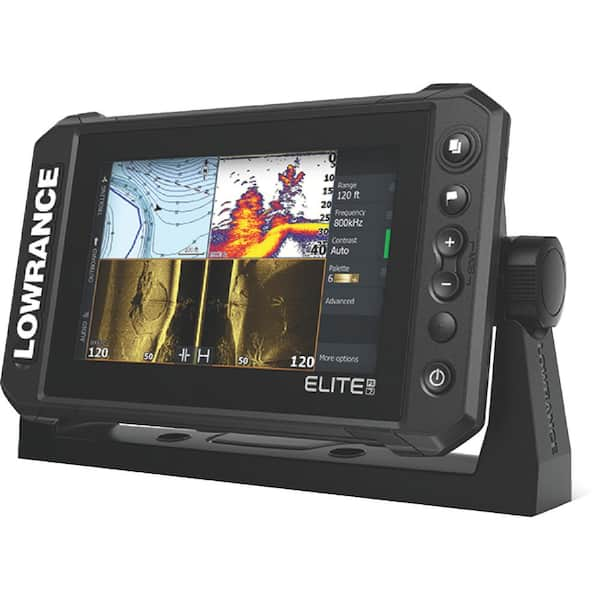 Lowrance Elite Fs 7 Fishfinder Chartplotter W C Map Contour No Transducer 000 15703 001 The Home Depot