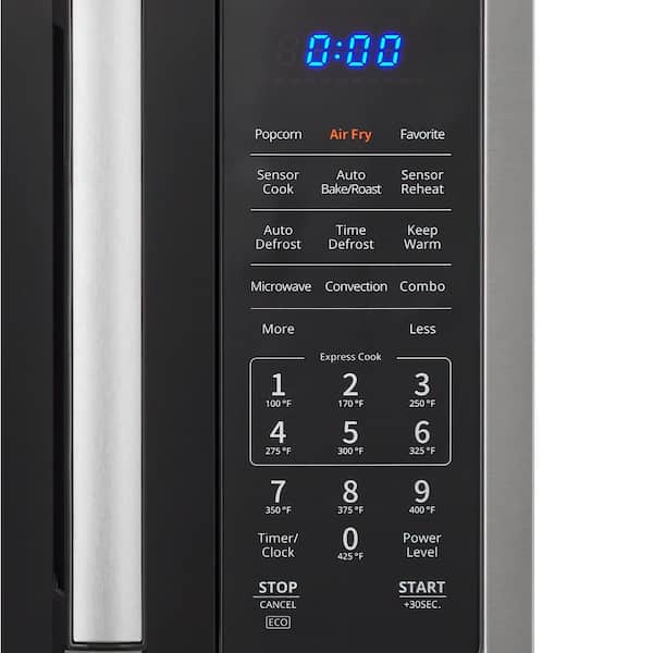 1.5 cu. ft. Countertop Convection Microwave in Fingerprint Resistant Stainless Steel with Air Fryer and Sensor cooking