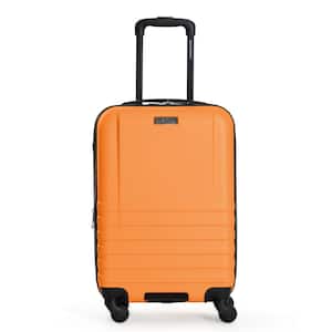 Hereford 22 in. Bright Orange Carry on Hardside Spinner Luggage