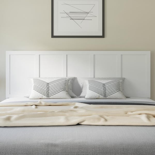 White King Headboard
