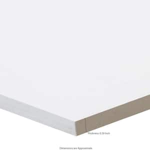Adella White 18 in. x 18 in. Matte Porcelain Floor and Wall Tile (11.25 sq. ft./Case)