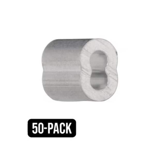1/16 in. Aluminum Ferrule Crimping Sleeves (50-Pack)