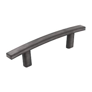 Padova Collection 3 in. (76 mm) Antique Nickel Transitional Rectangular Cabinet Bar Pull