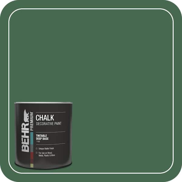 BEHR 1 qt. #M410-7 Perennial Green Interior Chalk Finish Paint