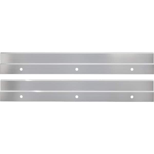 SteelTek French Cleat 8-1/2-in W with 3 Screw Holes (Sold as 2-Piece Set), Aluminum