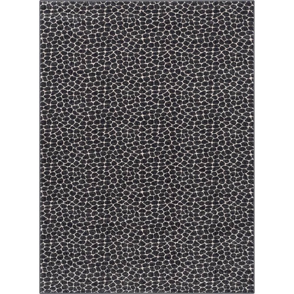 Well Woven Baldwin Asher Modern Pebbled Brown 5 ft. 3 in. x 7 ft. 3 in ...