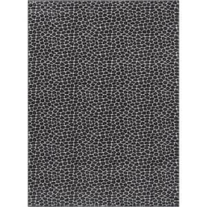 Baldwin Asher Modern Pebbled Brown 5 ft. 3 in. x 7 ft. 3 in. Area Rug
