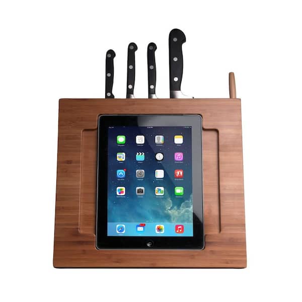 CTA Bamboo Knife Stand for iPad