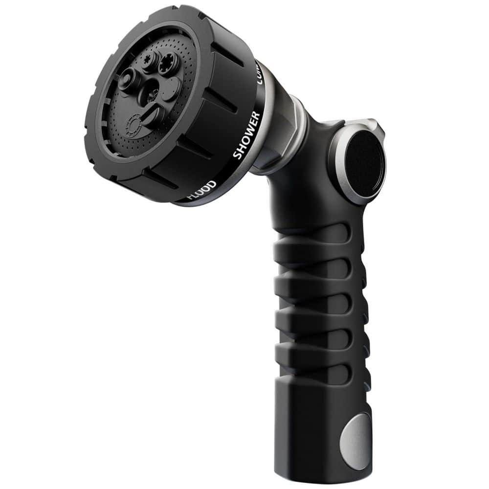 Sprayer with 7 Watering Patterns, Thumb Control, Heavy-Duty Metal Hose Nozzle for Garden, Car, Pet Washing, 1 Piece price history on PriceWatchPro