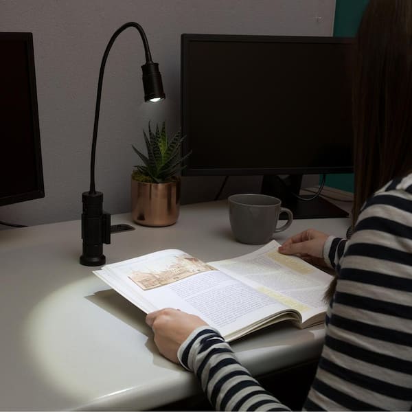 26 in. Black CREE LED Work Lamp with 2 Magnetic Bases