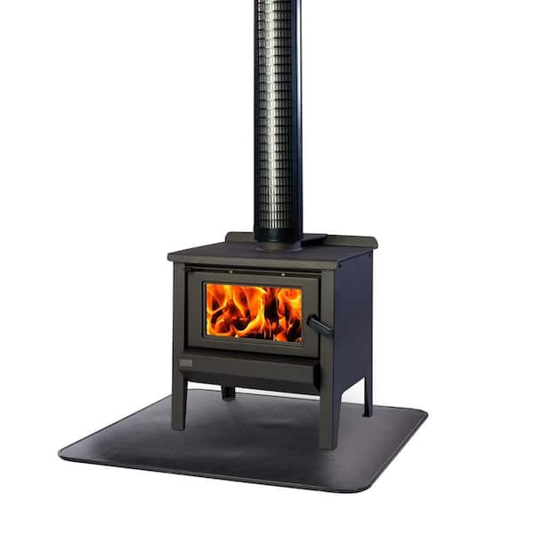 Shelter 36 in. x 36 in. Black Shelter Type 2 Stove Board