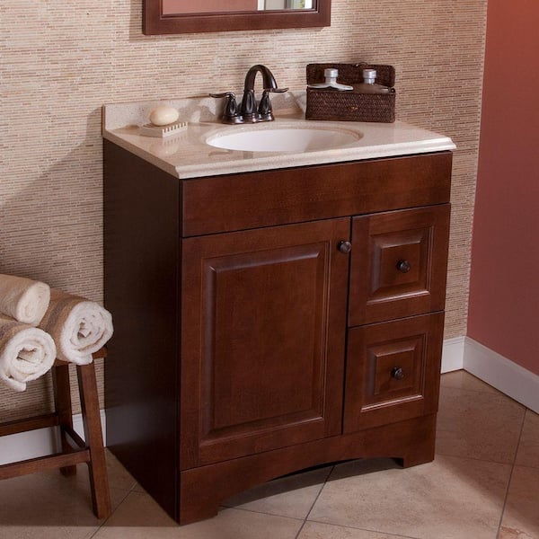 Glacier Bay Summit 30 in. W x 19 in. D x 25 in. H Single Sink