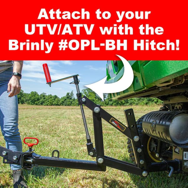 Brinly-Hardy 39-40 cheapest in. Sleeve Hitch Adjustable Tow-Behind Disc Harrow