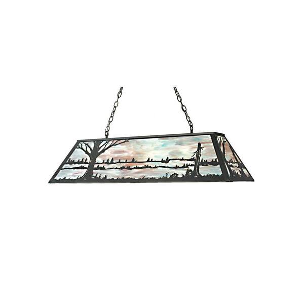 Illumine 9 Light Quiet Pond Oblong Pendant