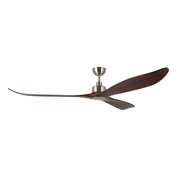 Westerly 84 in. Outdoor Nickel Ceiling Fan