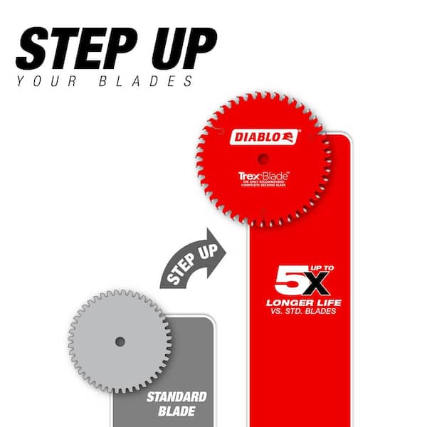 DIABLO 12in. x 84-Teeth TrexBlade Circular Saw Blade for
