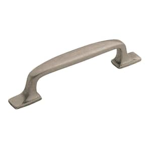 Highland Ridge 3 3/4 in. (96 mm.) Center-to-Center Aged Pewter Cabinet Bar Pull
