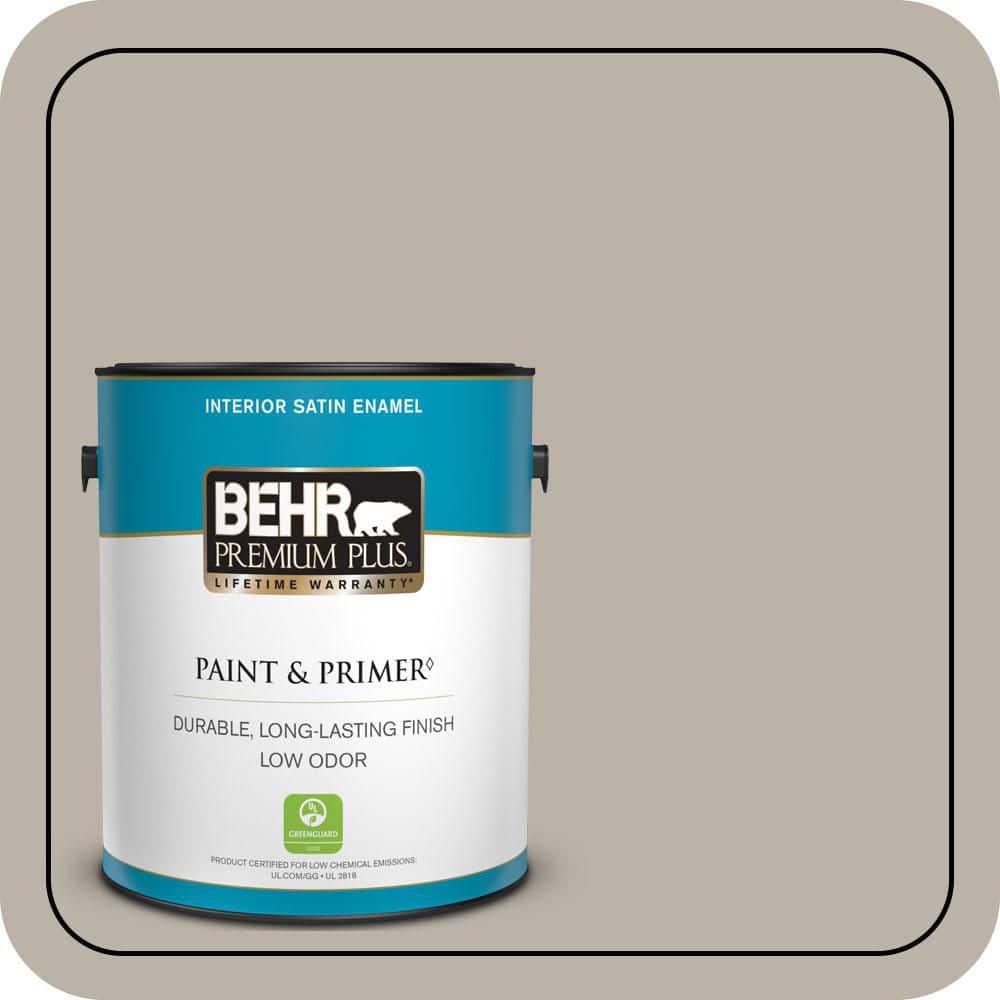 1 gal. #MQ2-55 Park Avenue Satin Enamel Low Odor Interior Paint & Primer price history on PriceWatchPro