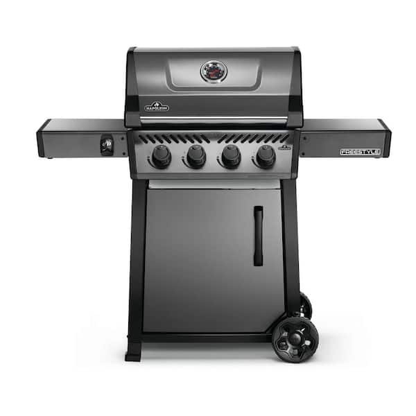 NAPOLEON Freestyle 425 4-Burner Natural Gas Grill in Graphite Grey F425DNGT  - The Home Depot