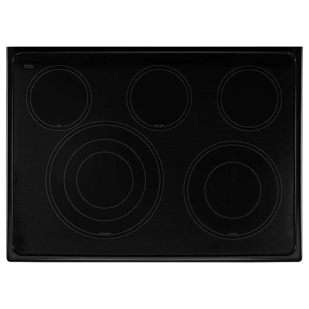 Whirlpool 30" Stainless Steel Freestanding Double Oven Electric Range