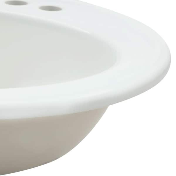 KOHLER Surface Swipe in White K-R6379-0 - The Home Depot