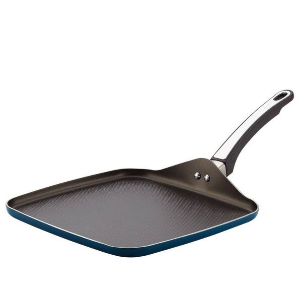 Farberware High Performance Nonstick Aluminum 11 in. sq. Griddle in Teal