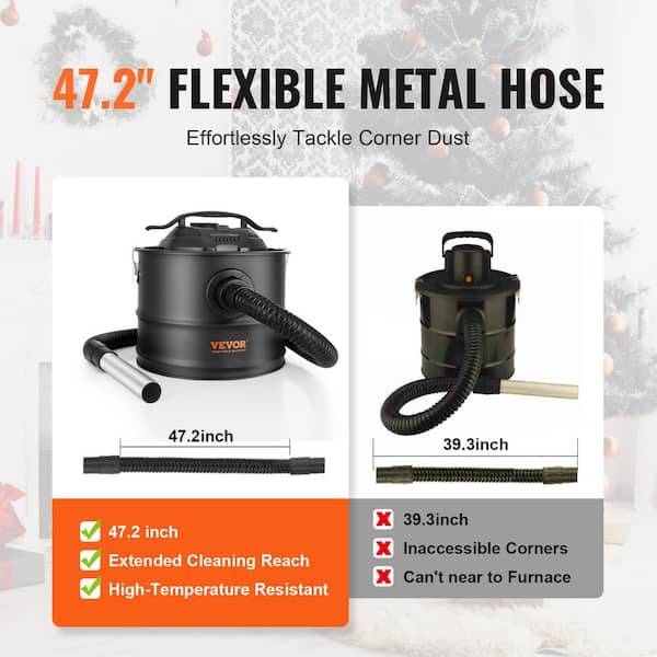 VEVOR 4 Gal. 1200-Watt Vacuum Cleaner Bagless Corded HEPA