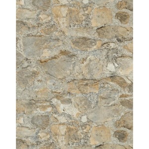 Field Stone Grasscloth Paper Strippable Wallpaper (Covers 57.75 sq. ft.)