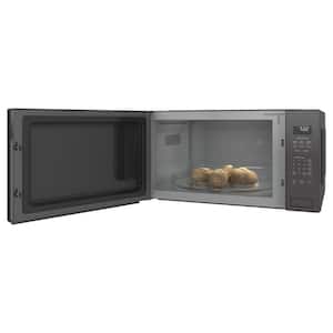 Profile 2.2 cu. ft. Built-In Microwave in Gray with Sensor Cooking