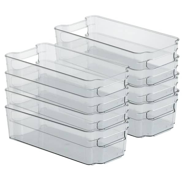 LIFEMASTER 8 Piece Stackable Refrigerator and Freezer Containers Set